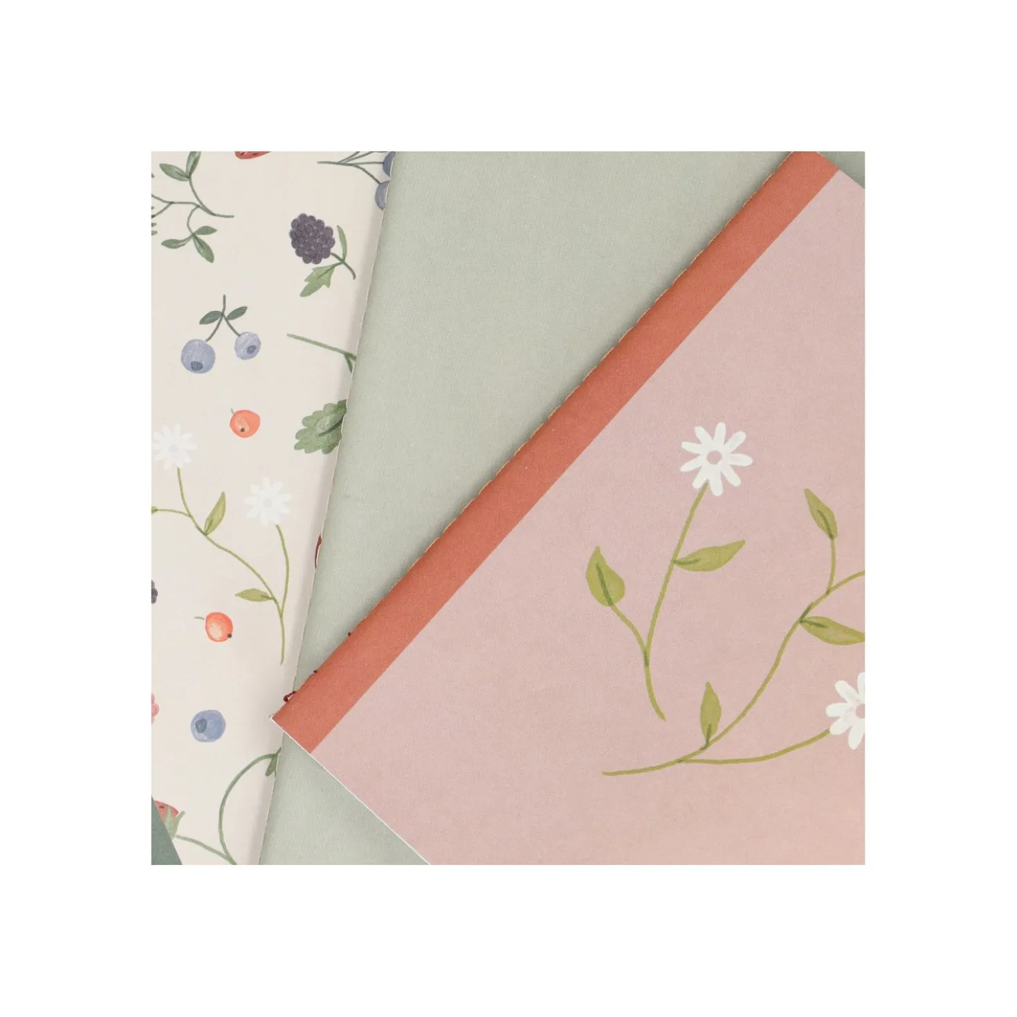 Set schriften, rood fruit