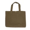 Shopper, bio-katoen, donkergroen, 46 x 34 cm