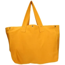 Shopper, bio-katoen, honinggeel, 38 x 22 x 44 cm