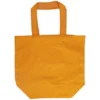 Shopper, bio-katoen, honinggeel, 45 x 37 x 19 cm