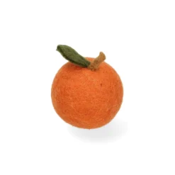 Sinaasappel, vilt, Ø7 cm