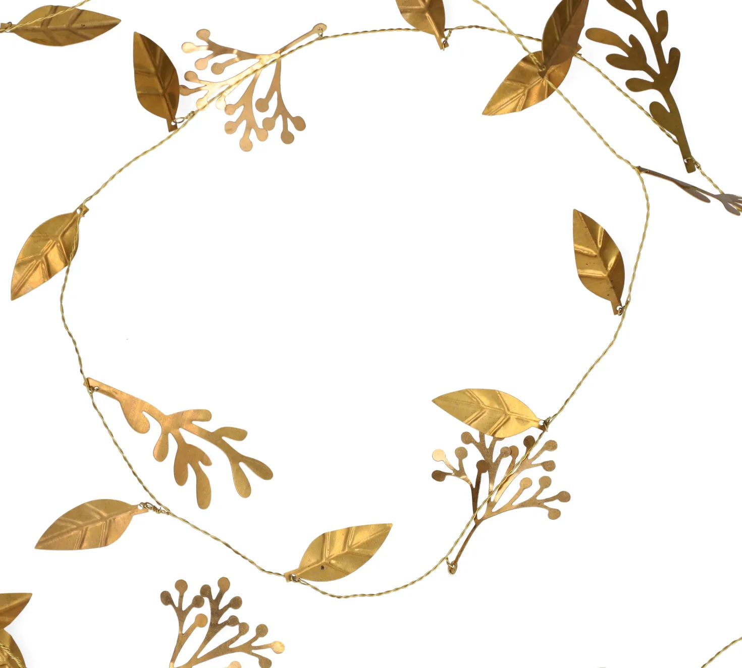 Slinger, brass, takjes, 150 cm