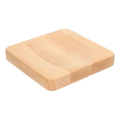 Snijplank voor kruiden, beukenhout, 20 x 20 cm