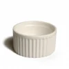 Souffléschaaltje/ ramekin, porselein, Ø 9 cm
