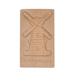 Speculaasplankje met stellingmolen, groot