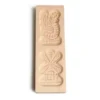 Speculaasplankje met twee figuren