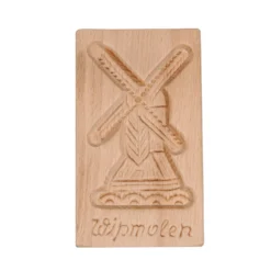 Speculaasplankje met wipmolen, groot
