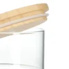 Stapelpot, glas en bamboe, 500 ml