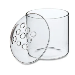 Stek- en kiemvaasje, glas, groot