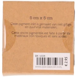 Stempelkussen, donkergroen, 5 x 5 cm