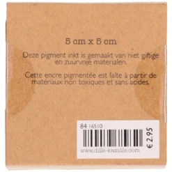 Stempelkussen. roze, 5 x 5 cm