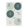 Stickers, kersttakjes, 36 stuks