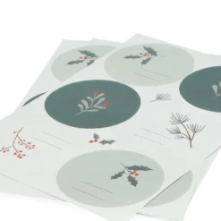 Stickers, kersttakjes, 36 stuks