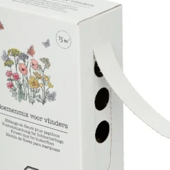 Strooidoosje bloemenmix voor vlinders, biologisch, 15 m2