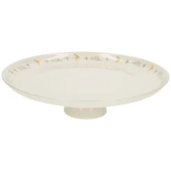 Taartplateau, steengoed, strooitakje, Ø 27 cm