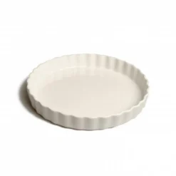 Taart-/ quichevorm, porselein, Ø 22 cm