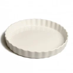 Taart-/ quichevorm, porselein, Ø 30 cm