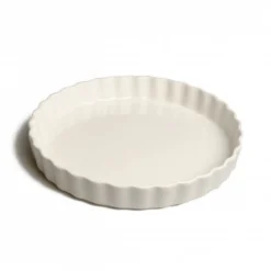 Taart-/ quichevorm, porselein, Ø 27 cm