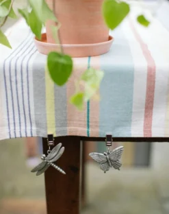 Tafelkleedhanger libelle, metaal