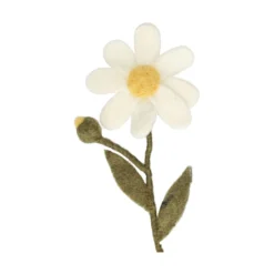 Tak madelief, vilt, 24 cm