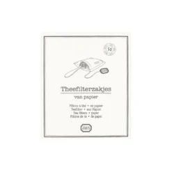 Theefilterzakjes, papier, 50 stuks