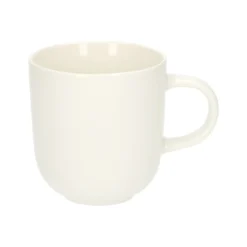 Theemok, organisch, porselein, wit, Ø 9 cm