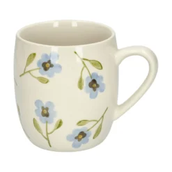 Theemok, steengoed, viooltjes, Ø9,5 cm