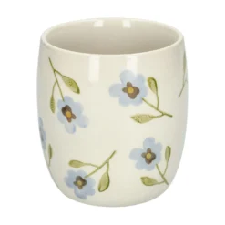 Theemok, steengoed, viooltjes, Ø9,5 cm