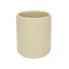 Toiletborstelhouder, keramiek, beige spikkel