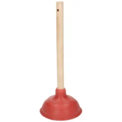 Toiletontstopper, beukenhout en natuurrubber