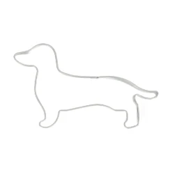 Uitsteekvorm hond, recycled rvs