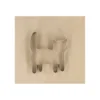 Uitsteekvorm kat, recycled rvs