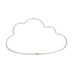 Uitsteekvorm wolk, recycled rvs