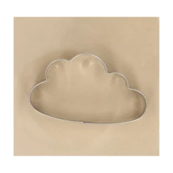 Uitsteekvorm wolk, recycled rvs