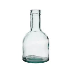 Vaasje van glas, kandelaar, 15 cm