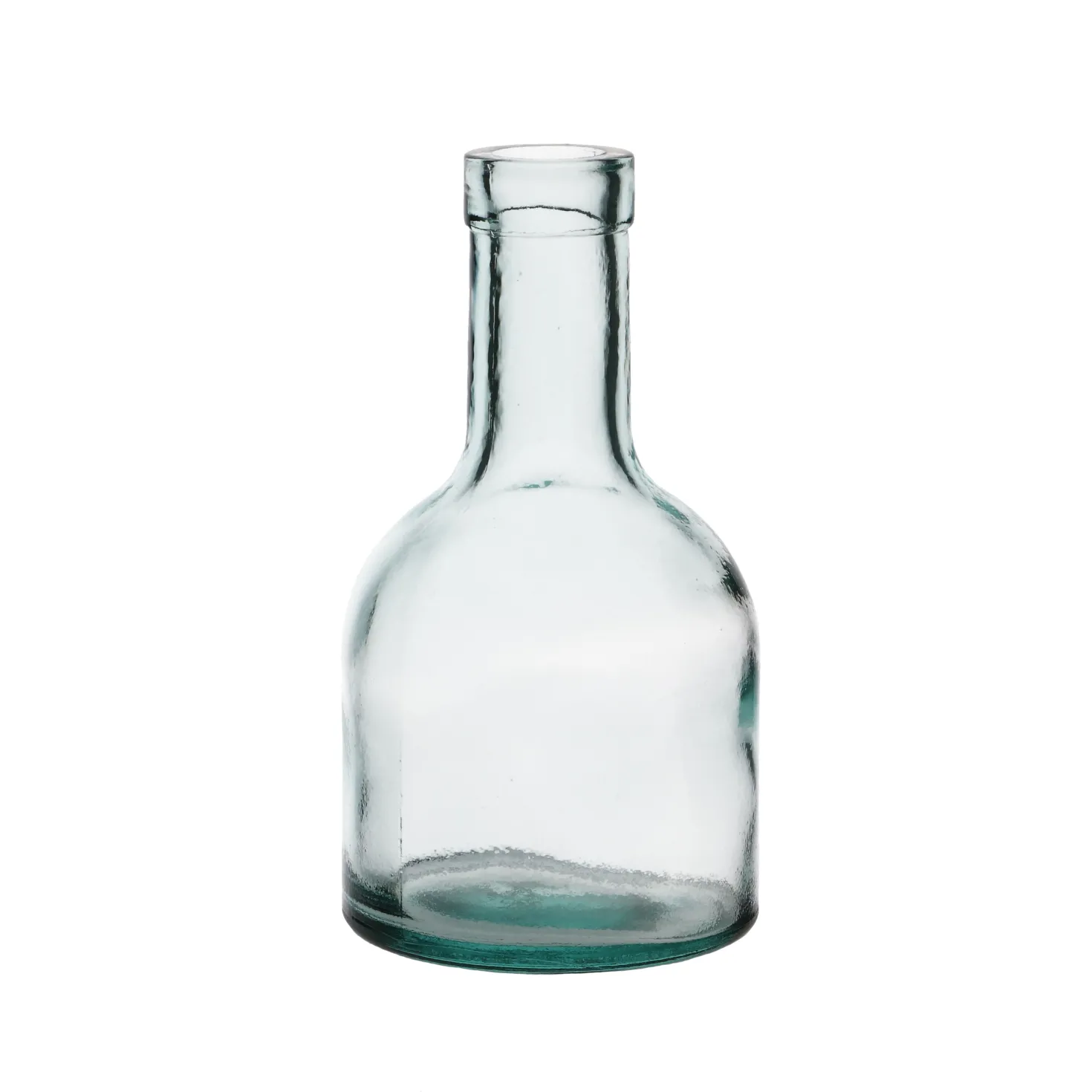 Vaasje van glas, kandelaar, 15 cm