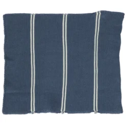Vaatdoekjes, gebreid katoen, blauw, 2 stuks, 25 x 25 cm
