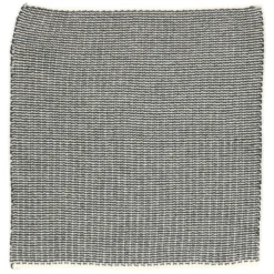Vaatdoekjes, gebreid katoen, donkergrijs, 2 stuks, set 2, 25 x 25 cm
