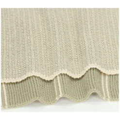 Vaatdoekjes, gebreid katoen, lindegroen, 2 stuks 25 x 25 cm