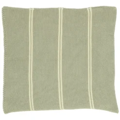 Vaatdoekjes, gebreid katoen, lindegroen, 2 stuks 25 x 25 cm
