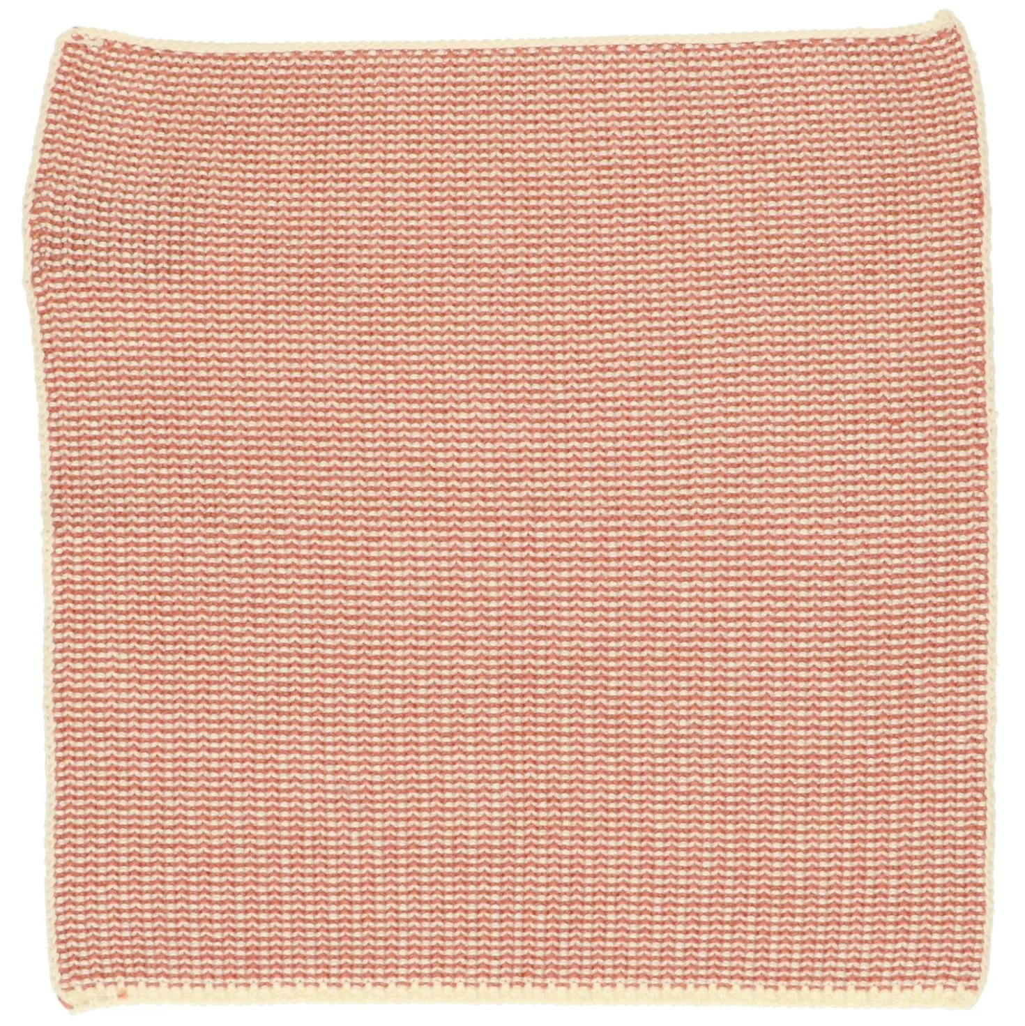 Vaatdoekjes, gebreid katoen, oudroze, 2 stuks, 25 x 25 cm