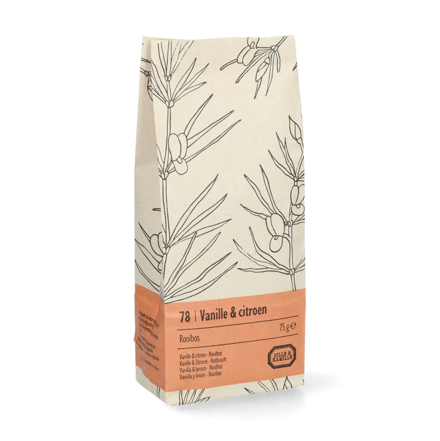 Vanille & citroen, Rooibos, 75 g