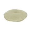 Velours kussen, bio-katoen, celadon, rond