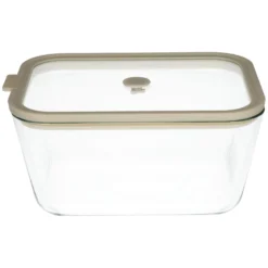 Vershoud/ovenschaal met deksel, hittebestendig glas, 2,5 liter