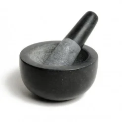 Vijzel, zwart graniet, Ø 9,5 cm