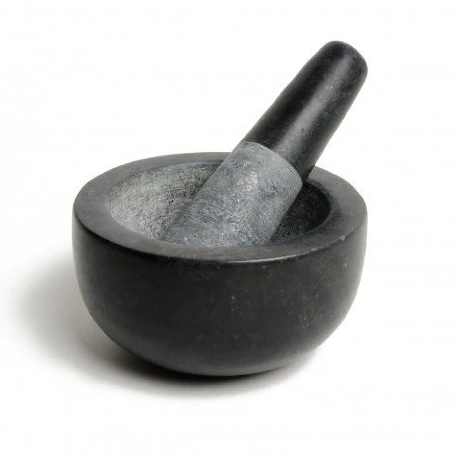 Vijzel, zwart graniet, Ø 9,5 cm