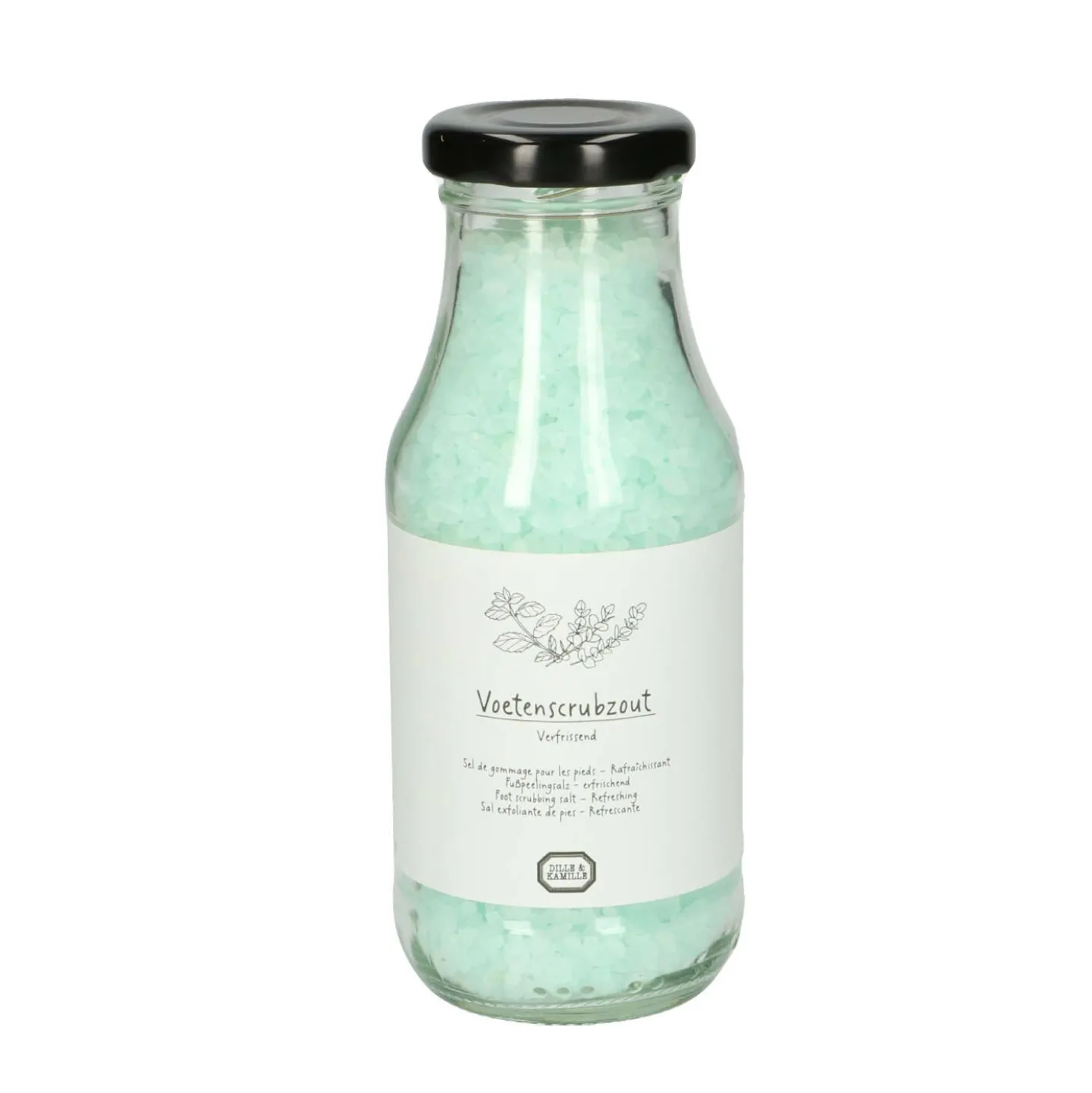Voetenscrubzout verfrissend, 240 ml