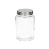 Voorraadpot, glas en metaal, 520 ml