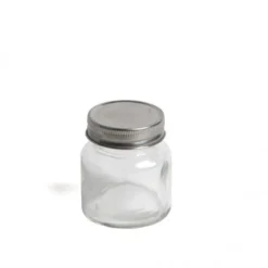 Voorraadpotje, glas, klein, 100 ml