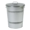 Vuilnisemmer taps, zink, 75 l